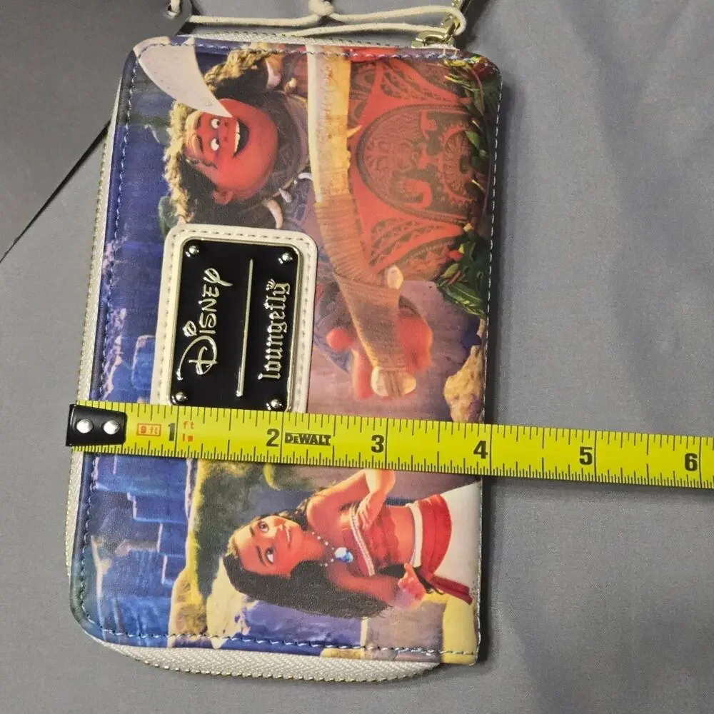 Loungefly Disney Moana & Maui Princess Scene Zip Wallet